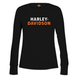 Women's Stacked Name Long Sleeve